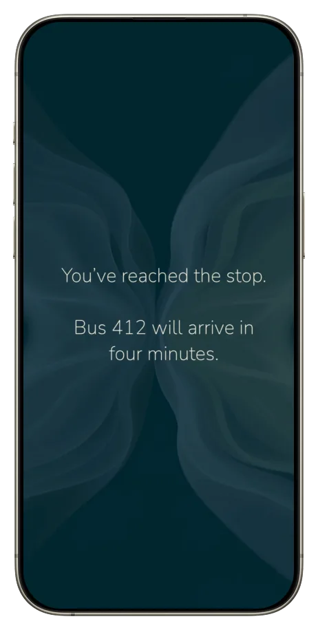 Navigation Guidance screen